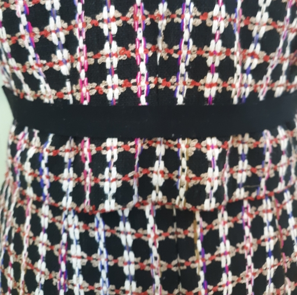 Carlisle silk blend top skirt set suit sz 0 2 *D2 - Picture 3 of 8